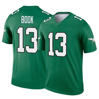 Legend Ian Book Men's Philadelphia Eagles Kelly Alternate Jersey - Green