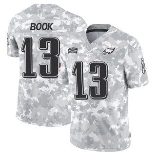 Limited Ian Book Men's Philadelphia Eagles 2024 Salute to Service Jersey - Arctic Camo