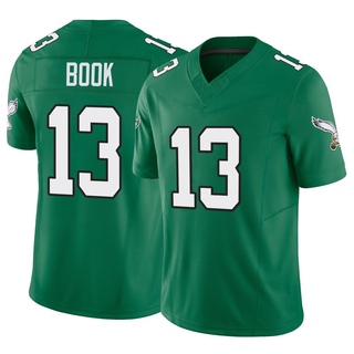 Limited Ian Book Men's Philadelphia Eagles Kelly Alternate Vapor F.U.S.E. Jersey - Green